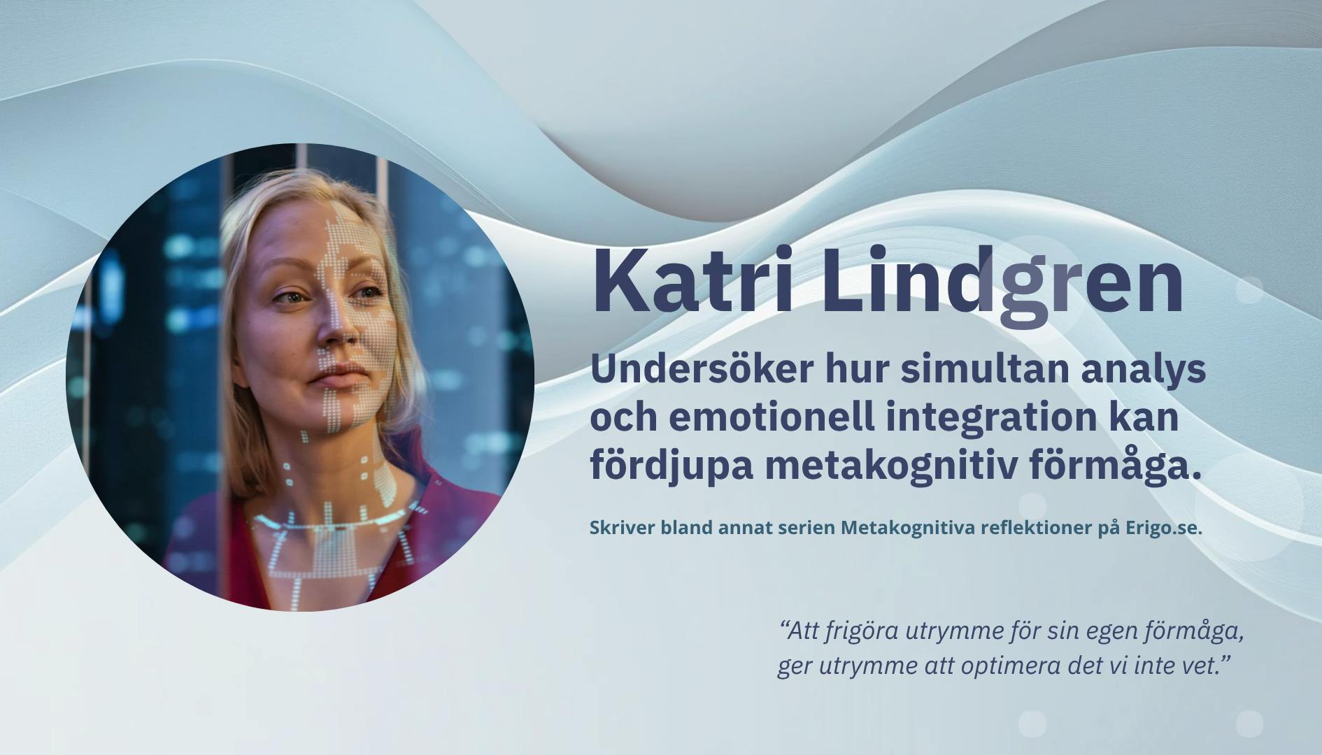 Att tänka på flera nivåer: En modell för realtidsanalys och metakognitiv utveckling