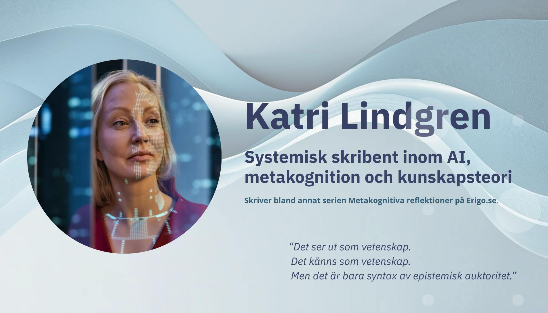 När AI skriver världen: Riskerna med att nästa generation modeller tränas på sin egen spegelbild